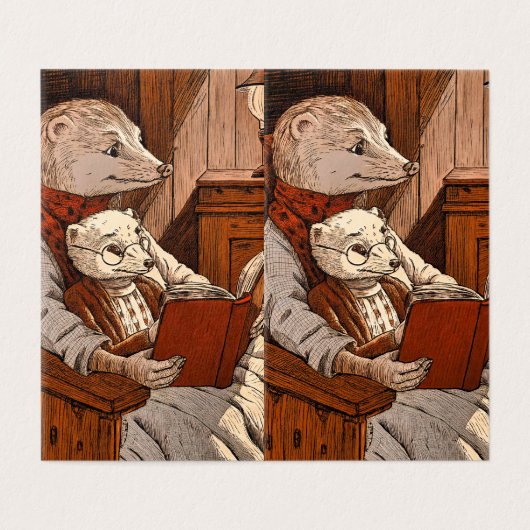 Bullets reading a book (外部フラット)