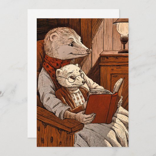 Bullets reading a book シーズンカード (正面/裏面)