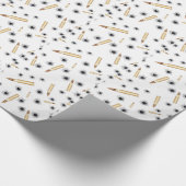 BULLETSNBULLETHOLES.png ラッピングペーパー (角)