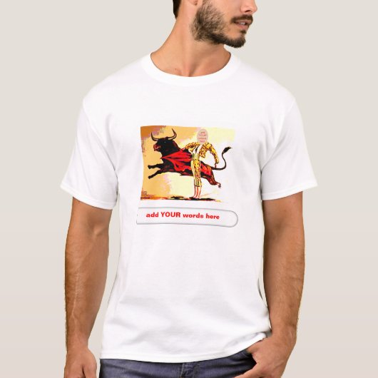Bullfighterのカーニバルの切り出し Tシャツ (正面)