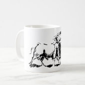 Bullfighting コーヒーマグカップ (正面左)