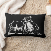 Bullfighting ランバークッション (ブランケット)