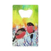 Bullfinch Birds クレジットカード栓抜き (裏面)