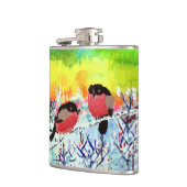 Bullfinch Birds フラスク (左)