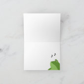 Bullfrog Chorusグリーティングカード カード (内部)
