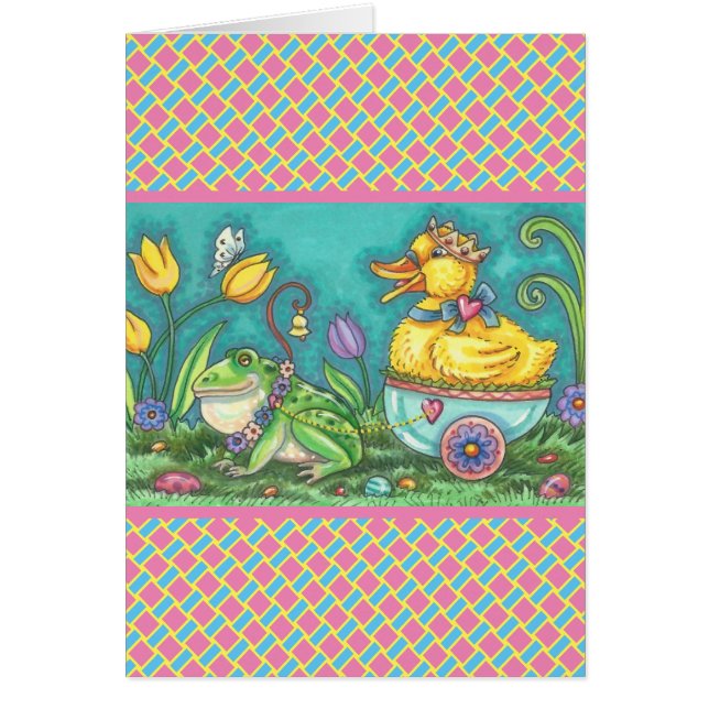 BULLFROG & DUCK PRINCE EASTER GREETING CARD節 (正面)