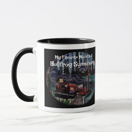 "Bullfrog Symphony" Possum Trot Mug マグカップ (左)