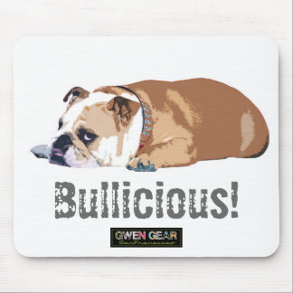 Bulliciousの英国のブルドッグのマウスパッド マウスパッド