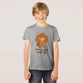Bullio® – 強い雰囲気、小さなサイズの男のおもしろい子 トライブレンドTシャツ