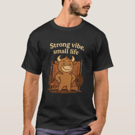 Bullio® – 強い雰囲気、小さな生活 | 漫画おもしろい tシャツ