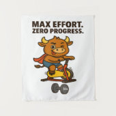 Bullio's Toy Gym Saga - Max Effort, Zero Progress タペストリー (正面)