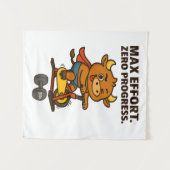 Bullio's Toy Gym Saga - Max Effort, Zero Progress タペストリー (正面(横))