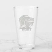 Bullittの緑のムスタングクラシックな映画漫画車 タンブラーグラス (裏面)