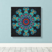 BullmasterGardian 12x12 Canvas Print キャンバスプリント (インサイチュ (ウッドフロア))