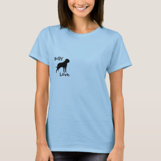 Bullmastiffのいじめっ子愛Tシャツ Tシャツ
