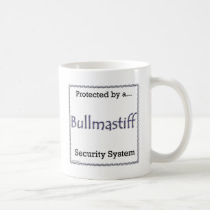 Bullmastiffセキュリティシステム コーヒーマグカップ