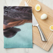 Bullmastiff犬 キッチンタオル (四つ折り)