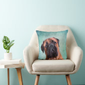 Bullmastiff犬 クッション (椅子)