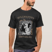 Bullmastiff犬 Tシャツ (正面)