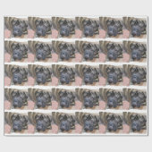 Bullmastiff ラッピングペーパー (フラット)