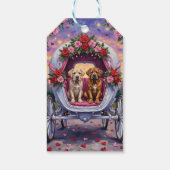 Bullmastiff Dog Valentine's Day  ギフトタグ (裏面)