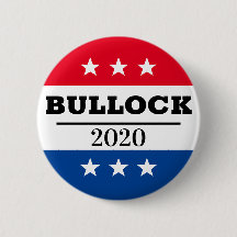 Bullock 2020の選挙ピン