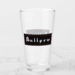 Bullpewバーンアウト名札 タンブラーグラス