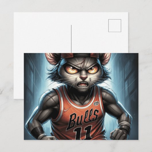 Bulls -2 ポストカード (正面/裏面)