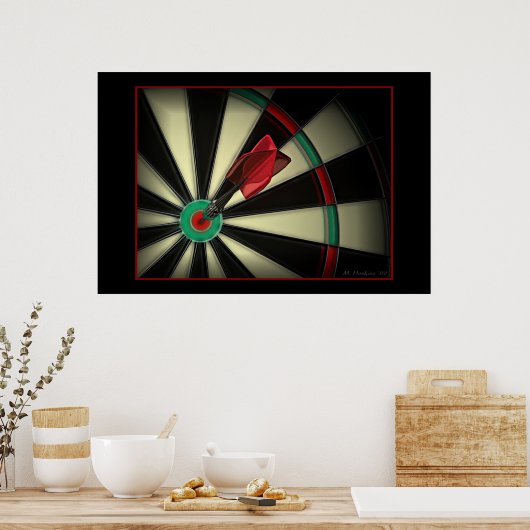 Bull's Eye ポスター (キッチン)