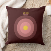 Bulls Eye — 90s Maximalist Throw Pillow | Retro クッション (ブランケット)