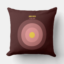 Bulls Eye — 90s Maximalist Throw Pillow | Retro クッション