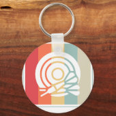 Bullseye Dart Board Dartboard Target キーホルダー (正面)