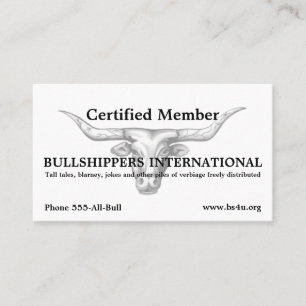 Bullshippers International メンバーシップ 名刺