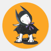 Bully BatDog KiniArtシール ラウンドシール (正面)