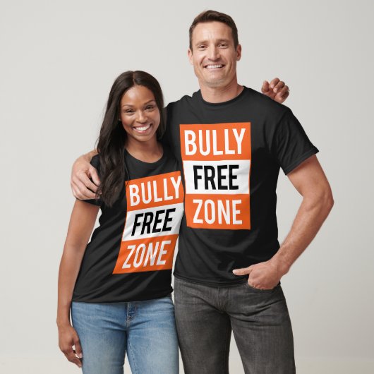 Bully Free Zone Anti Bullying Stop Awareness Kindn Tシャツ (ユニセックス)