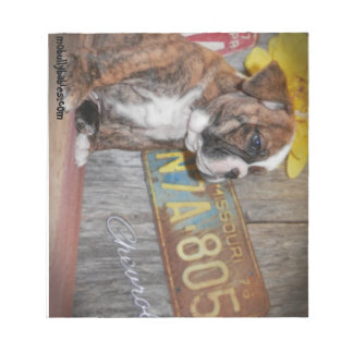 Bully Love Bulldogメモ帳 ノートパッド