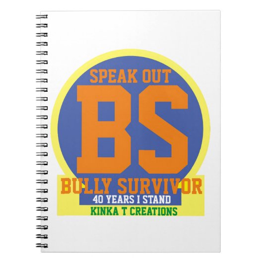 Bully Survivor ノートブック (正面)