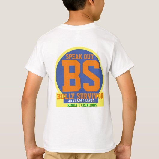 Bully Survivor Tシャツ (裏面)