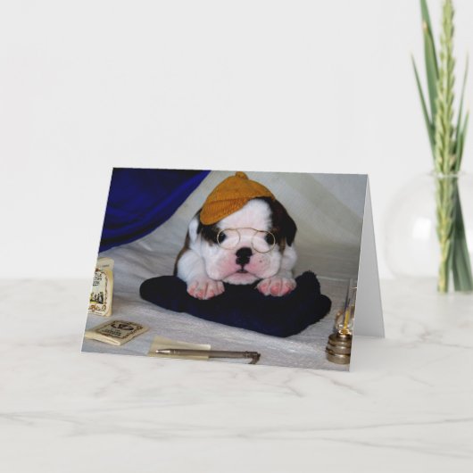 BullyBreeze - Pania -勉強時間 – グリーティングカード (正面)