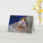 BullyBreeze - Pania -飛行士-挨拶状 カード (黄色い花)