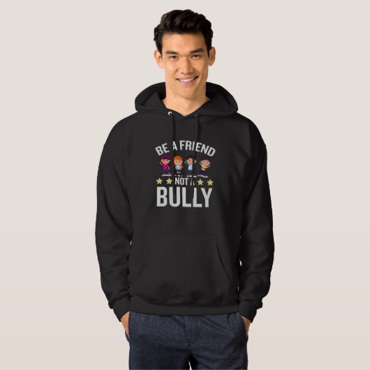 Bullying Kindness Bullies Support Reminder Tolerat パーカ (正面フル)
