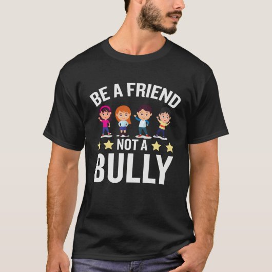 Bullying Kindness Bullies Support Reminder Tolerat Tシャツ (正面)