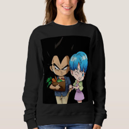 Bulma and Vegeta Valentines day スウェットシャツ