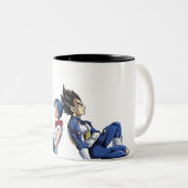 Bulma e vegeta mugs ツートーンマグカップ (正面右)