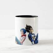 Bulma e vegeta mugs ツートーンマグカップ (中央)