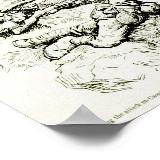 Bulwana "Long Tom" Firing ポスター (角)