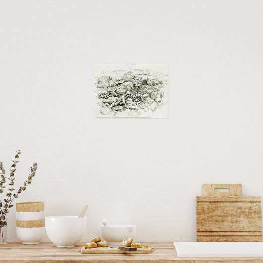 Bulwana "Long Tom" Firing ポスター (キッチン)