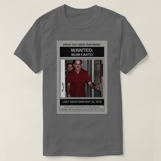 Bum Farto T-shirtは？ Tシャツ (デザイン正面)