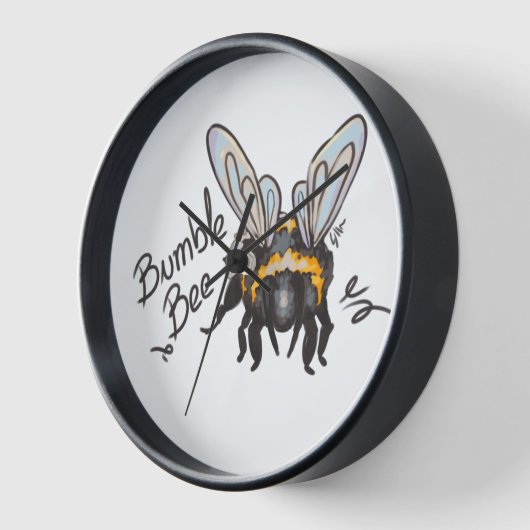 Bumble Bee 壁時計 (傾斜)