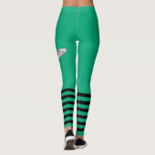 Bumble Bee green レギンス (裏面)